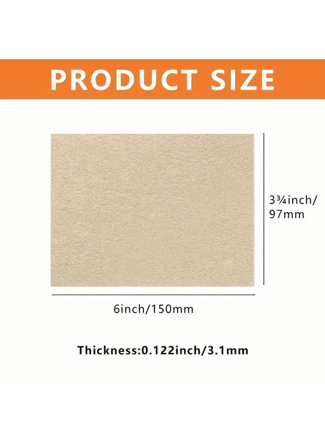 2pcs Premium Self Adhesive Furniture Felt Pads Brown Floor Protectors For Hardwood Laminate - Image 3